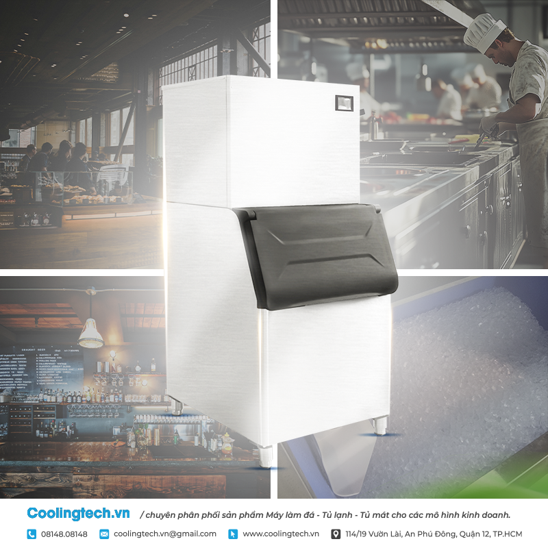 Máy làm đá công suất 270kg – ZH600F