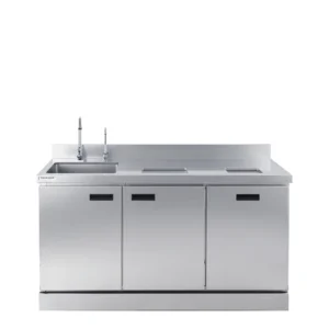 Quầy pha chế 3 cửa - Chất liệu inox 304