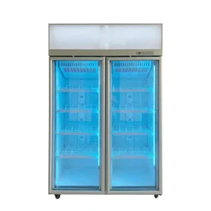 Tủ mát 2 cửa kính đứng - Công suất 375W