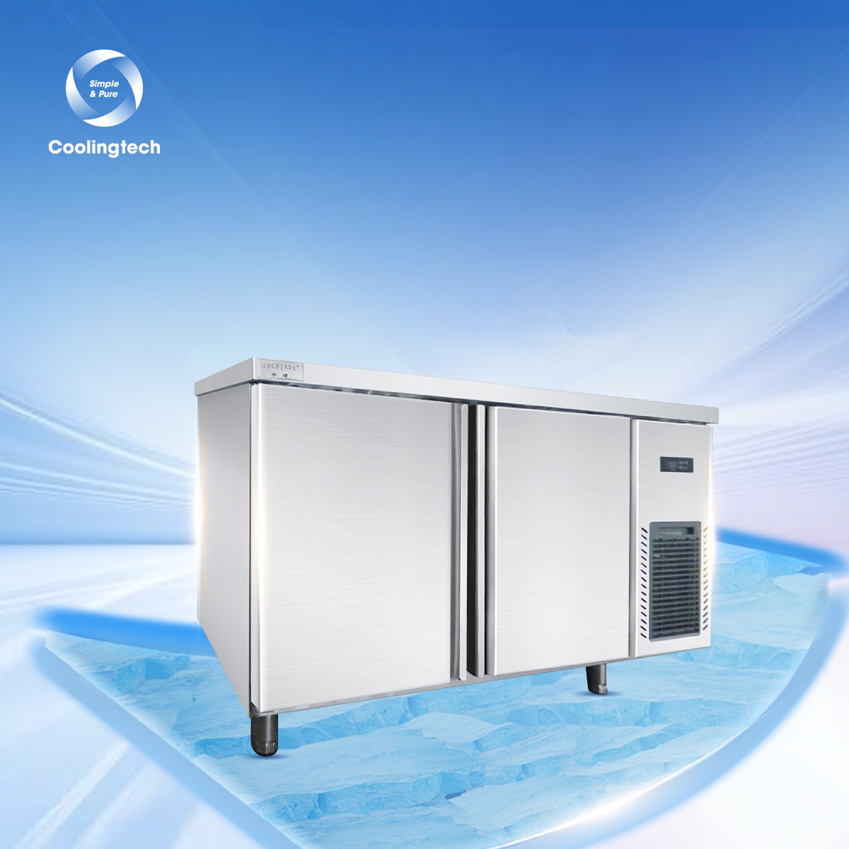 Tủ đông mặt bàn ZHF 1500 – Công suất 570W