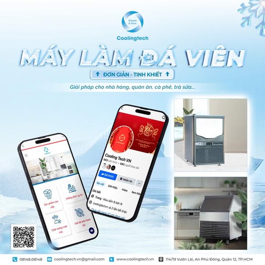 Nên mua máy làm đá ở đâu uy tín?