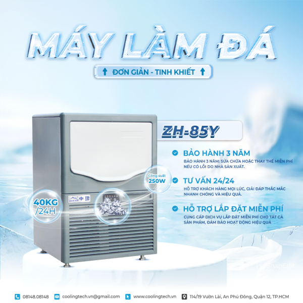 Những Nguyên Nhân Khiến Bạn Phải Đầu Tư Vào Máy Làm Đá Viên 50kg