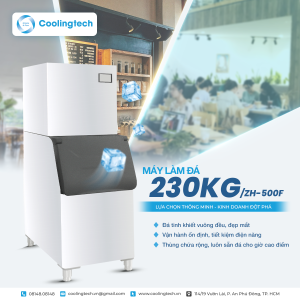 Máy làm đá công suất 230kg – ZH500F