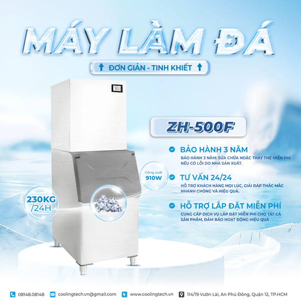 5 mẫu máy làm đá tiết kiệm điện đáng mua nhất hiện nay