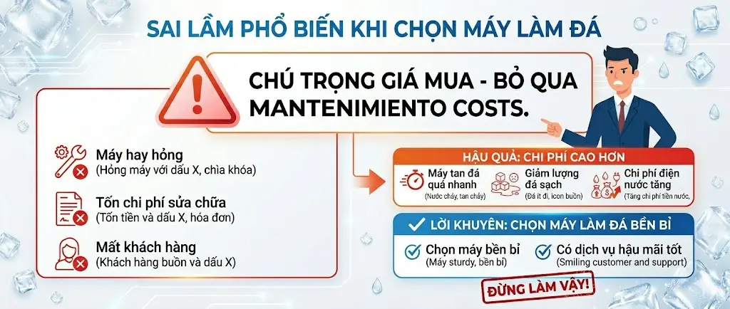 So Sánh Sai Lầm 3 Không Vận Hành Thử Máy Với Các Lỗi Khác