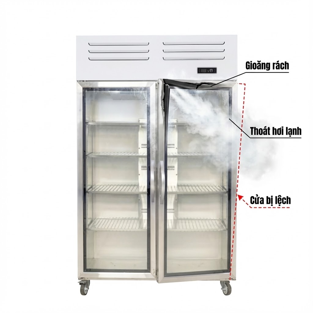 CỬA TỦ BỊ HỞ