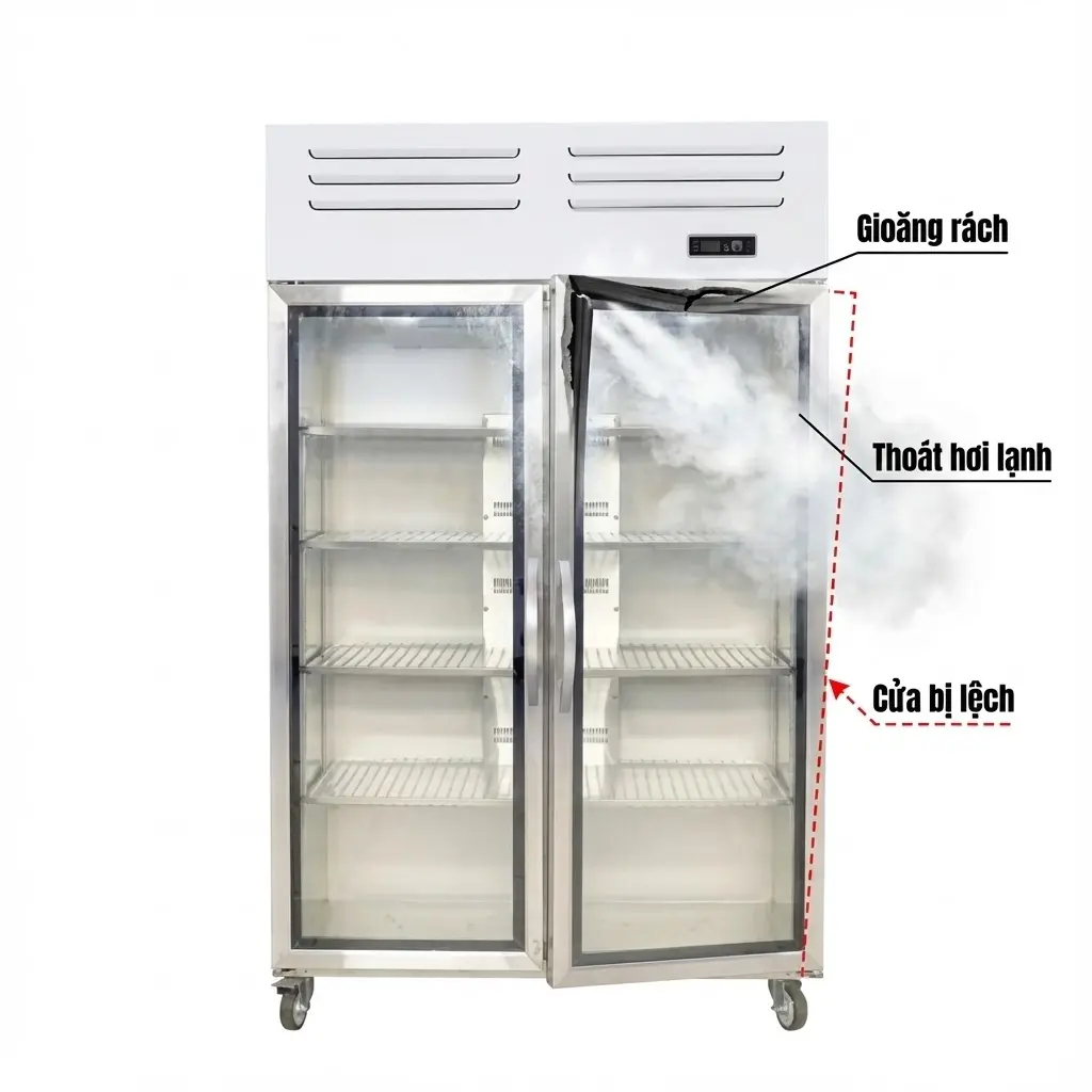 CỬA TỦ BỊ HỞ