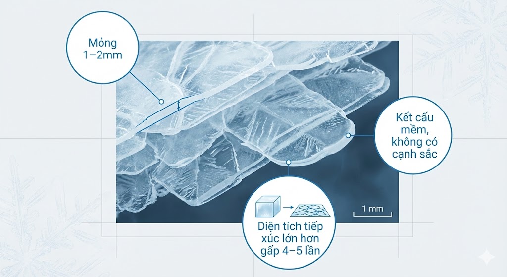 Cấu tạo đá vảy