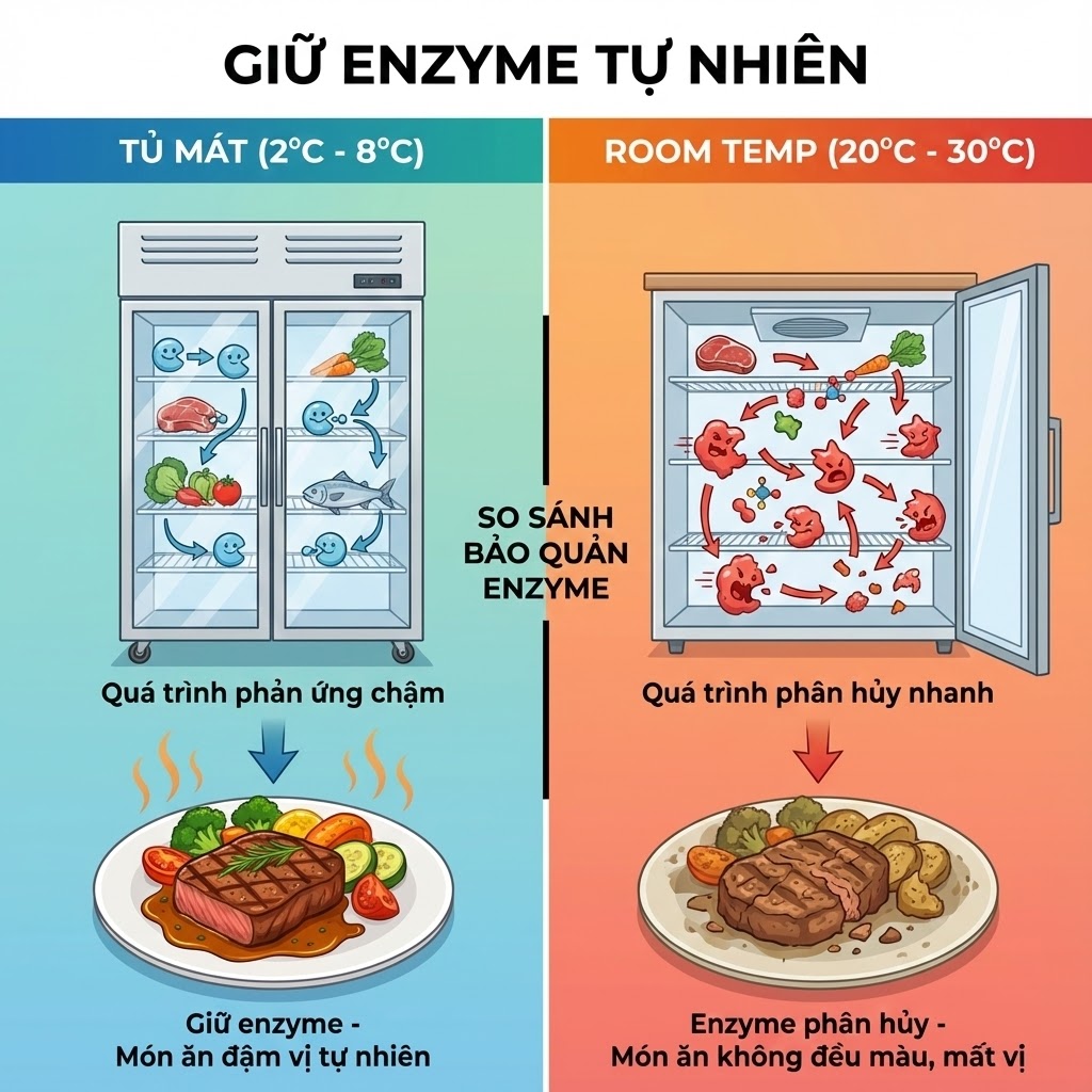 GIỮ ENZYME TỰ NHIÊN