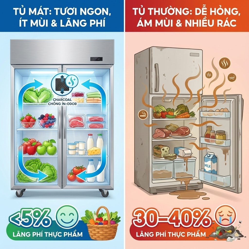 HẠN CHẾ MÙI & GIẢM HAO HỤT