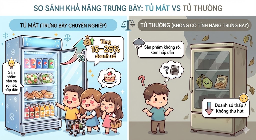 KHẢ NĂNG TRƯNG BÀY VÀ BÁN HÀNG