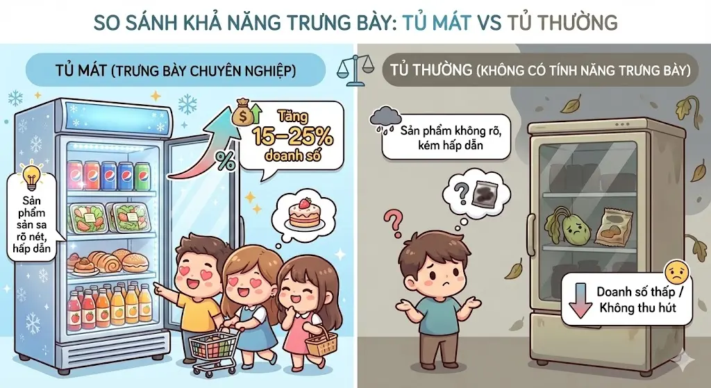 KHẢ NĂNG TRƯNG BÀY VÀ BÁN HÀNG