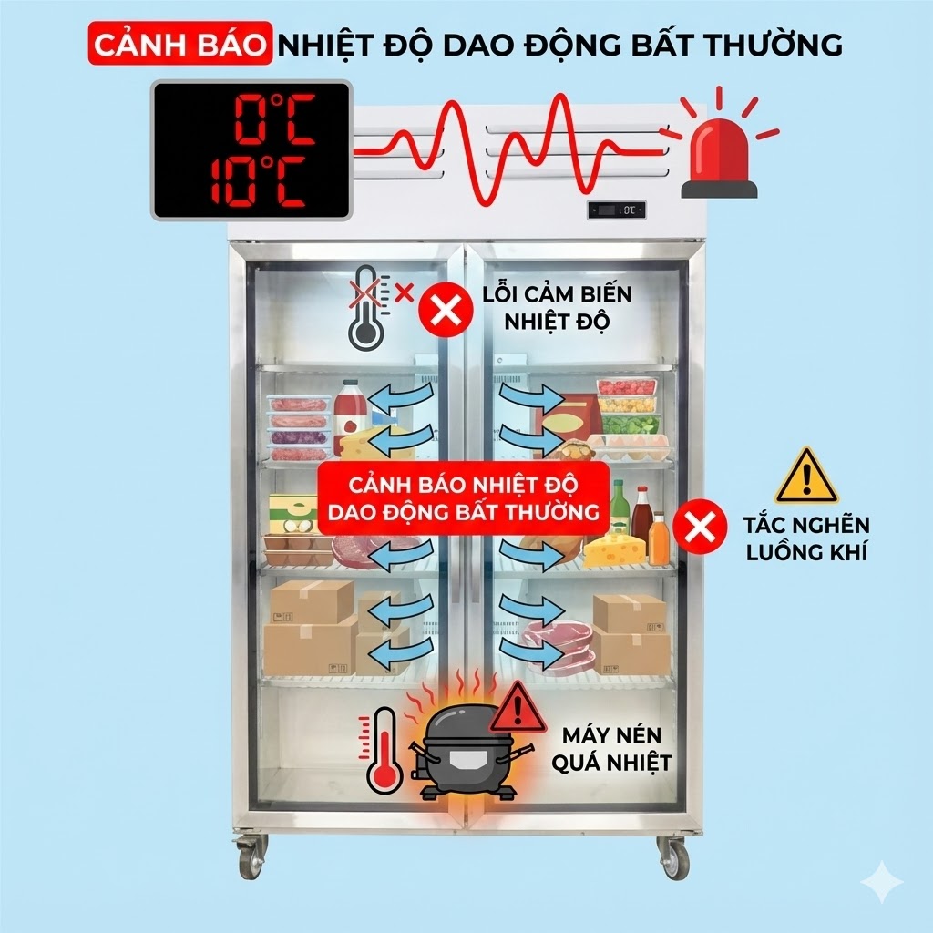 NHIỆT ĐỘ KHÔNG ỔN ĐỊNH