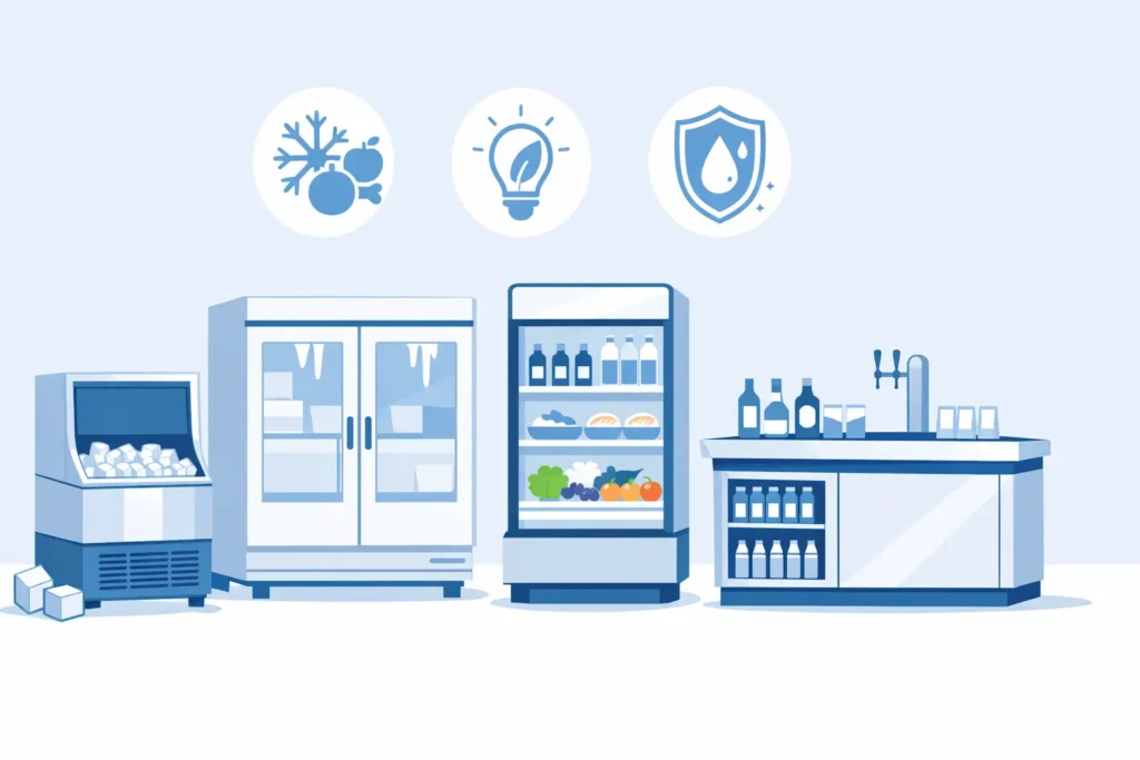 Lợi ích quan trọng nhất khi sử dụng thiết bị lạnh chuyên dụng cho ngành F&B