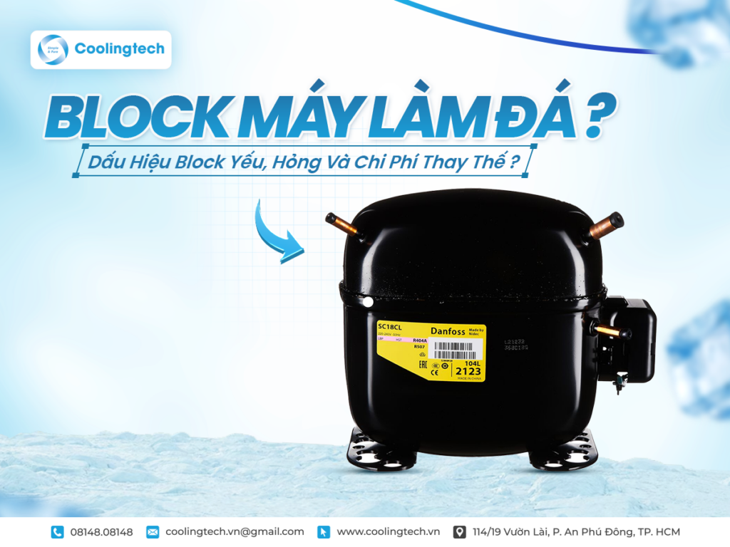 Block máy làm đá là gì?